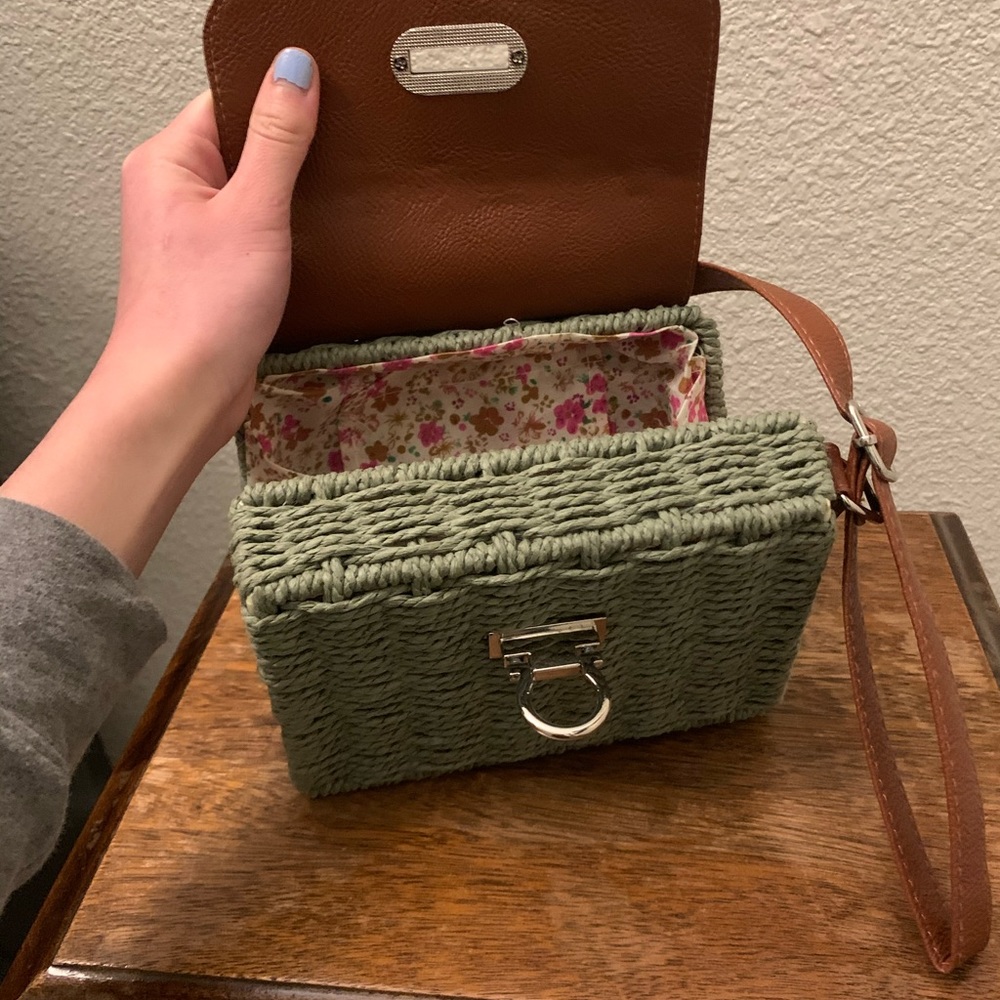 Woven Box Bag
